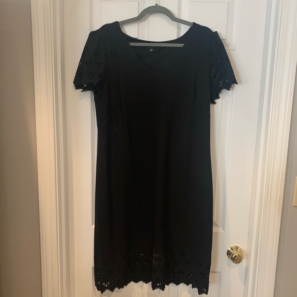 Black Roz&Ali sheath dress size xl